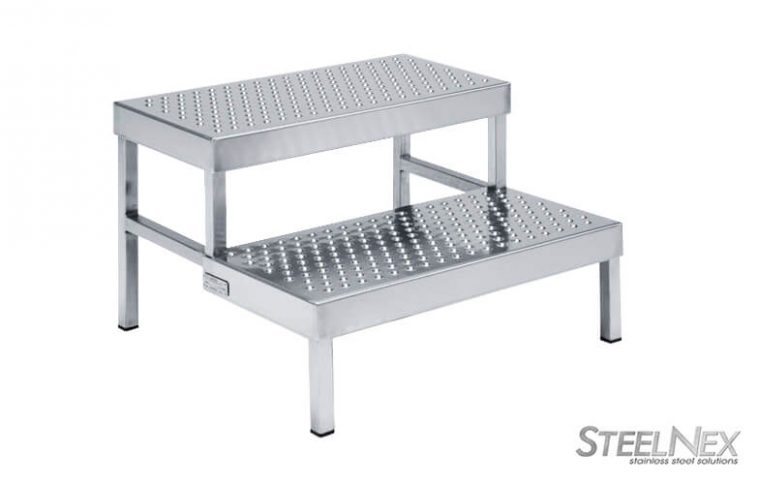 STEELNEX double step stool.